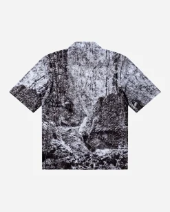 SLAM JAM SRL (ARIES ROA) Bigfoot Airtex Hawaiian Shirt< Chemises