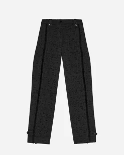GANNI A/S Boucle Suiting Pants< Pantalons