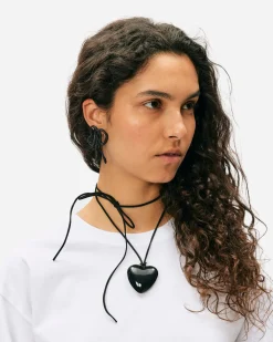 THE GOOD STATEMENT BOW EARRING< Bijoux