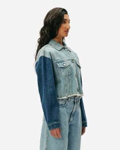 Second Female ApS (Oval Square) City Denim Jacket< Vestes Et Manteaux