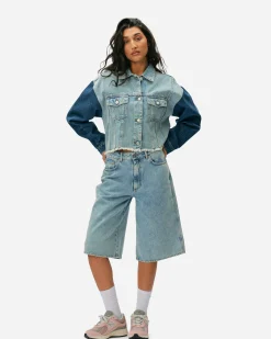 Second Female ApS (Oval Square) City Denim Jacket< Vestes Et Manteaux