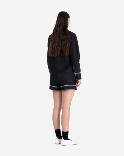 GANNI A/S Cotton Poplin Elasticated Shorts< Shorts