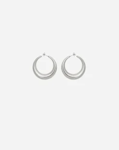 THE GOOD STATEMENT Delta Hoops< Bijoux