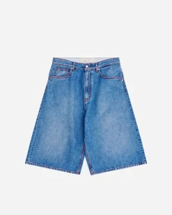 SASU DOVER STREET MARKET PARIS (ERL) Denim Indiana Skate Shorts< Shorts