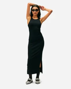 GANNI A/S Dress Longue débardeur en côte douce de coton< Robes Et Jupes
