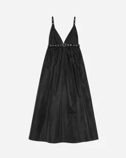GANNI A/S Duchesse Nylon Strap Dress< Robes Et Jupes