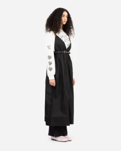 GANNI A/S Duchesse Nylon Strap Dress< Robes Et Jupes