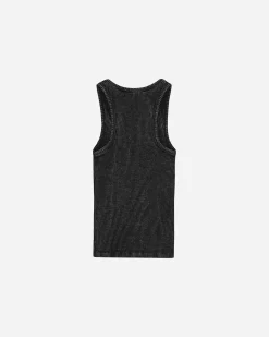 GANNI A/S Heavy Rib Jersey Tank Top< T-Shirts & Hauts