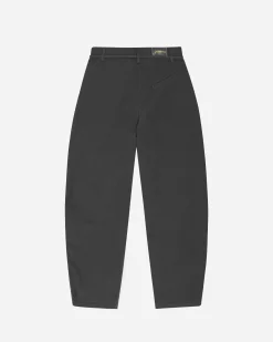 GANNI A/S Heavy Twill Curved Pants< Pantalons