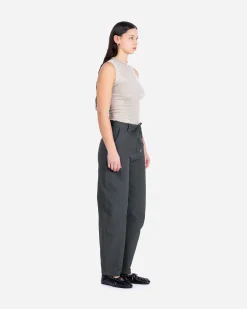 GANNI A/S Heavy Twill Curved Pants< Pantalons