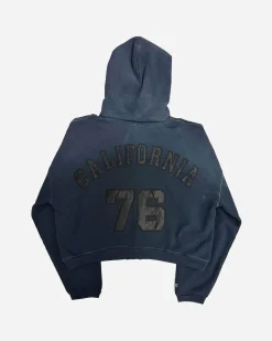 SASU DOVER STREET MARKET PARIS (ERL) Hoodie zippé oversize Varsity< Sweats À Capuche & Sweats
