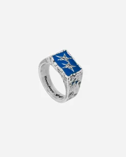 The Future AS - TwoJeys Ignorant Icon Ring Blue< Bijoux