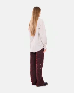 SLAM JAM SRL (ARIES ROA) Lace Overprinted Poplin Shirt< Chemises