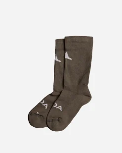 SLAM JAM SRL (ARIES ROA) Logo Biofil Socks< Outdoor|Chaussettes
