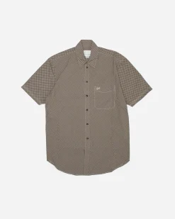 SASU DOVER STREET MARKET PARIS (ERL) Mini Plaid Short Sleeve Shirt< Chemises