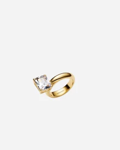 Maria Black ApS Omotesando Cider Ring Gold< Bijoux