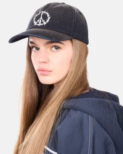 SLAM JAM SRL (ARIES ROA) Peace Cap< Caps