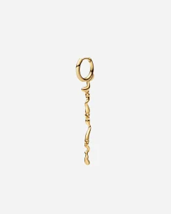 Maria Black ApS Ramen Dai Huggie Gold< Bijoux