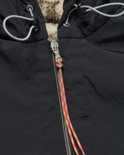 SLAM JAM SRL (ARIES) Reversible Nylon and Floral Fleece Parka< Vestes Et Manteaux