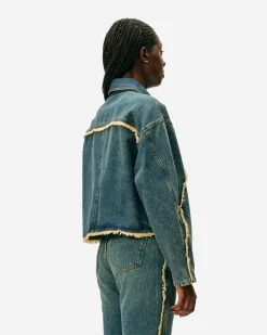 Second Female ApS (Oval Square) River Denim Jacket< Vestes Et Manteaux