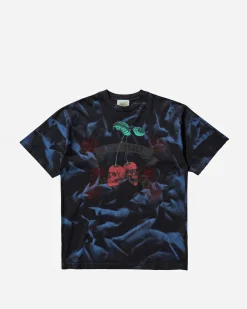 SLAM JAM SRL (ARIES ROA) Sprayed Trash Cherries T-Shirt< T-Shirts & Hauts