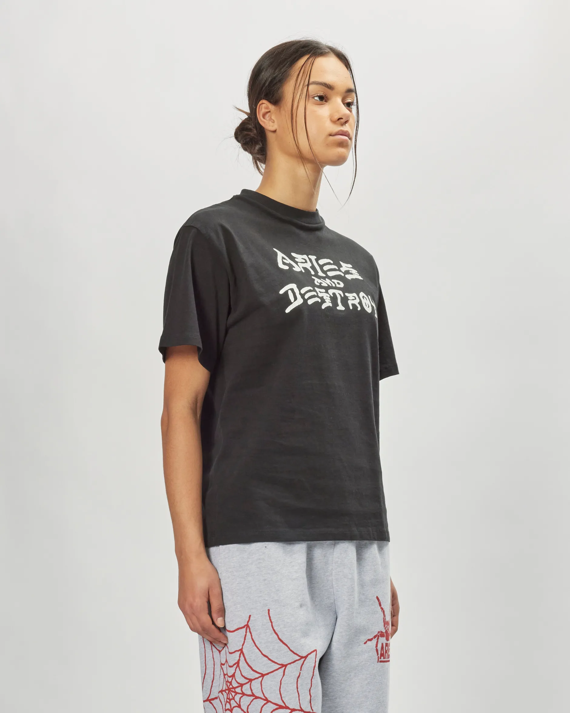 SLAM JAM SRL (ARIES ROA) Vintage Aries and Destroy T-shirt< T-Shirts & Hauts
