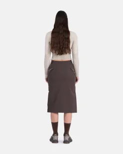 SLAM JAM SRL (ARIES ROA) Y Zip Skirt< Outdoor|Robes Et Jupes